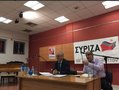 Δραγασάκης σε εισβολή αναρχικών τη ώρα που μιλούσε σε εκδήλωση : «Δικά μας παιδιά είναι κι αυτά»